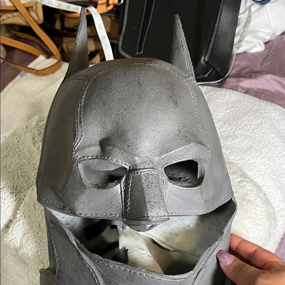 Stealth Gray Superhero Face Mask